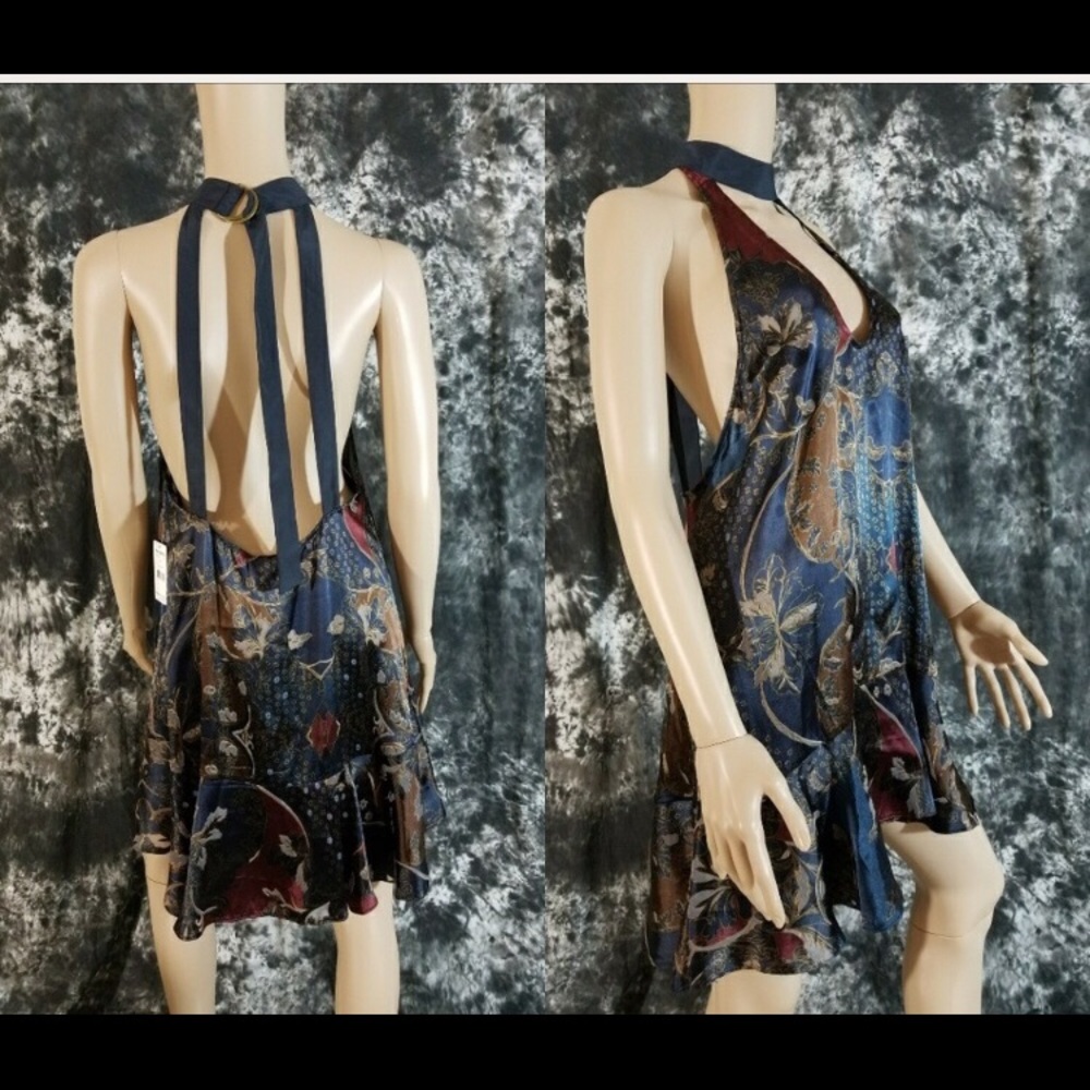 🧚🏽 Free People Lady Love Silk tunic - Picture 4 of 5
